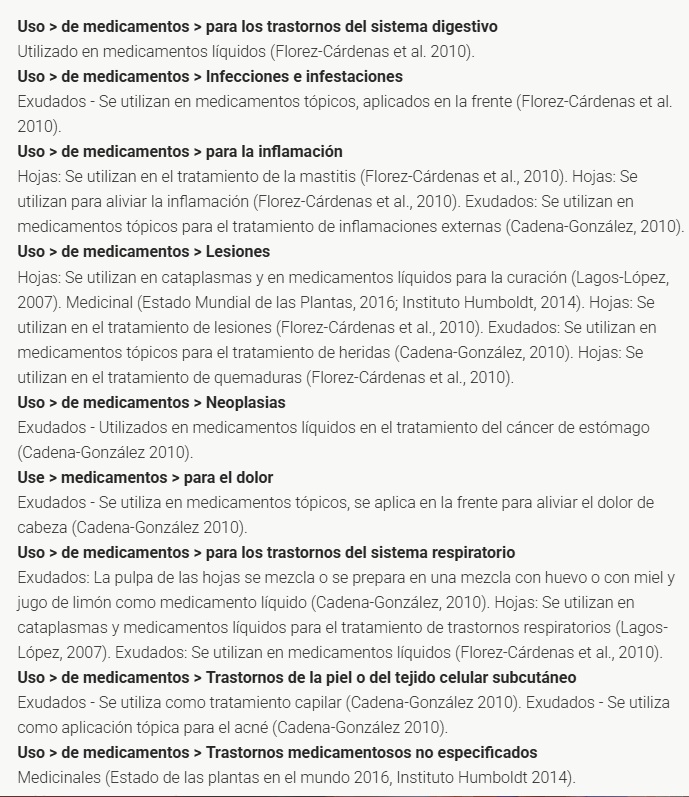 aloe vera usos medicinales